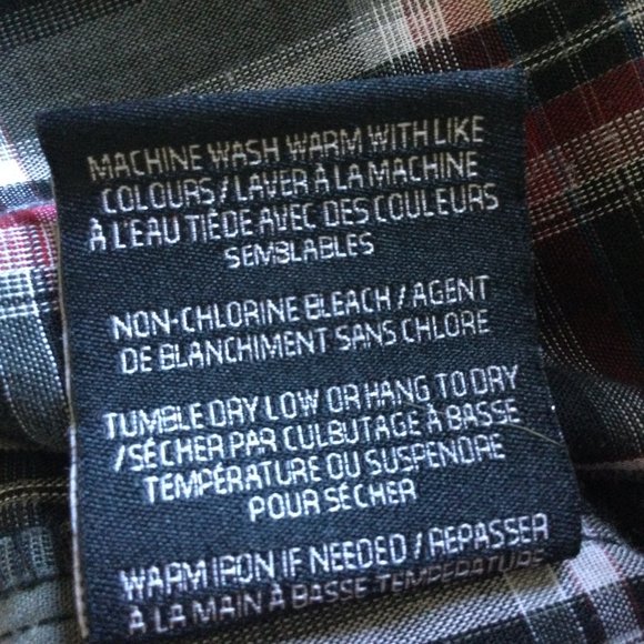 Choko Plaid Pearl Snap Shirt Chevy Trucks 40in GMC - Picture 6 of 7